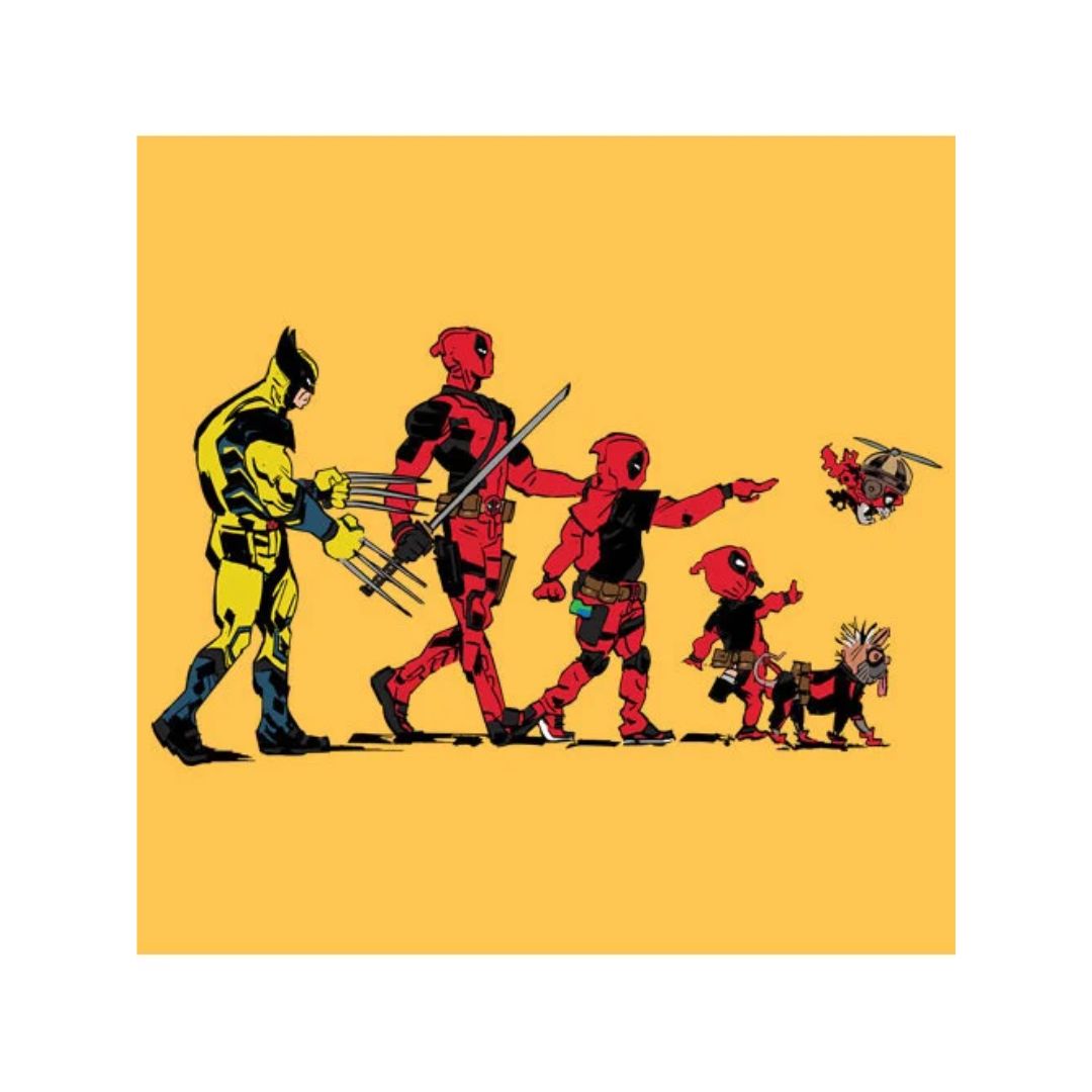 Pool Party - Marvel Official T-Shirt -Redwolf - India - www.superherotoystore.com