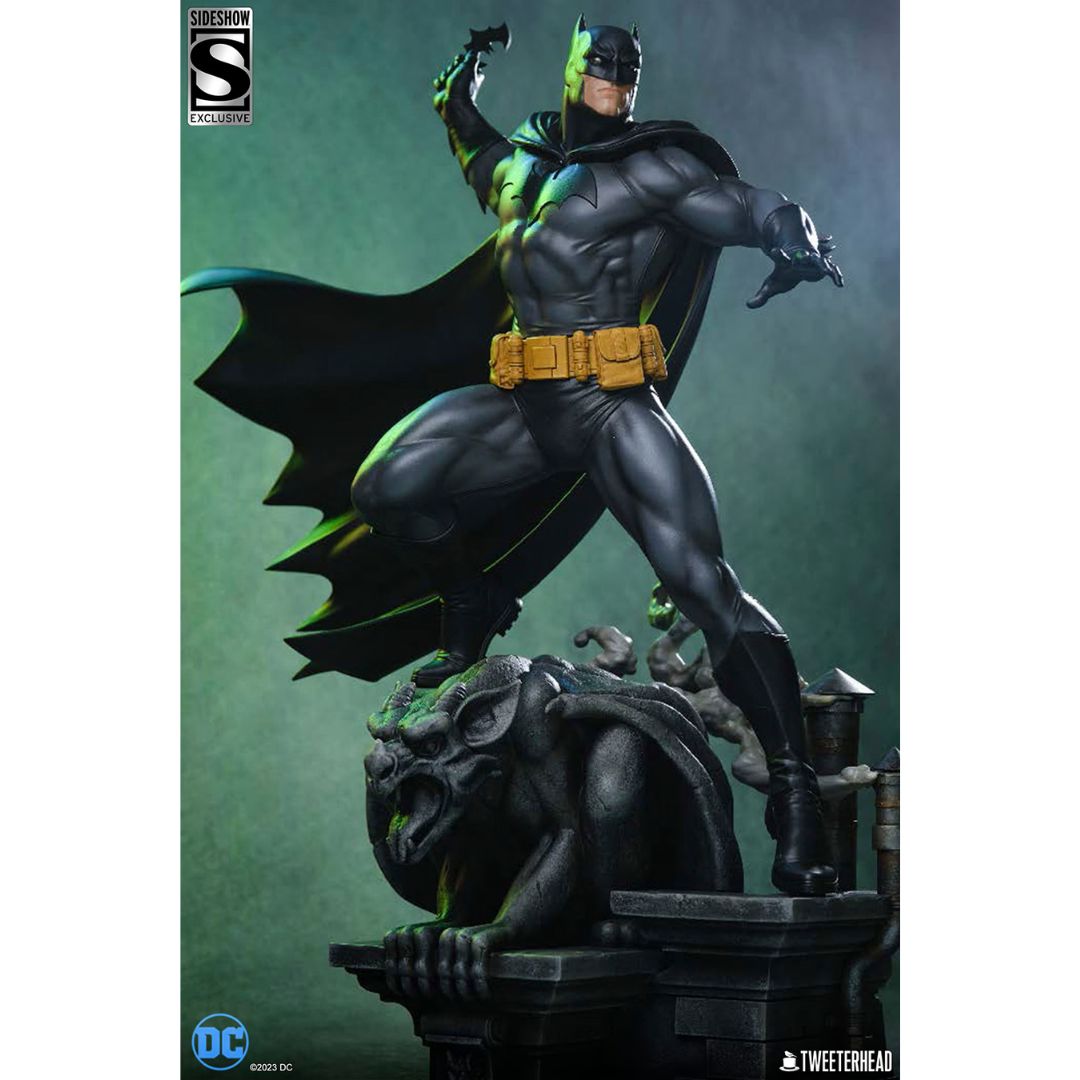 Batman™ (Black And Gray Edition ) Quarter Scale Maquette Statue By Tweeterhead -Tweeterhead - India - www.superherotoystore.com