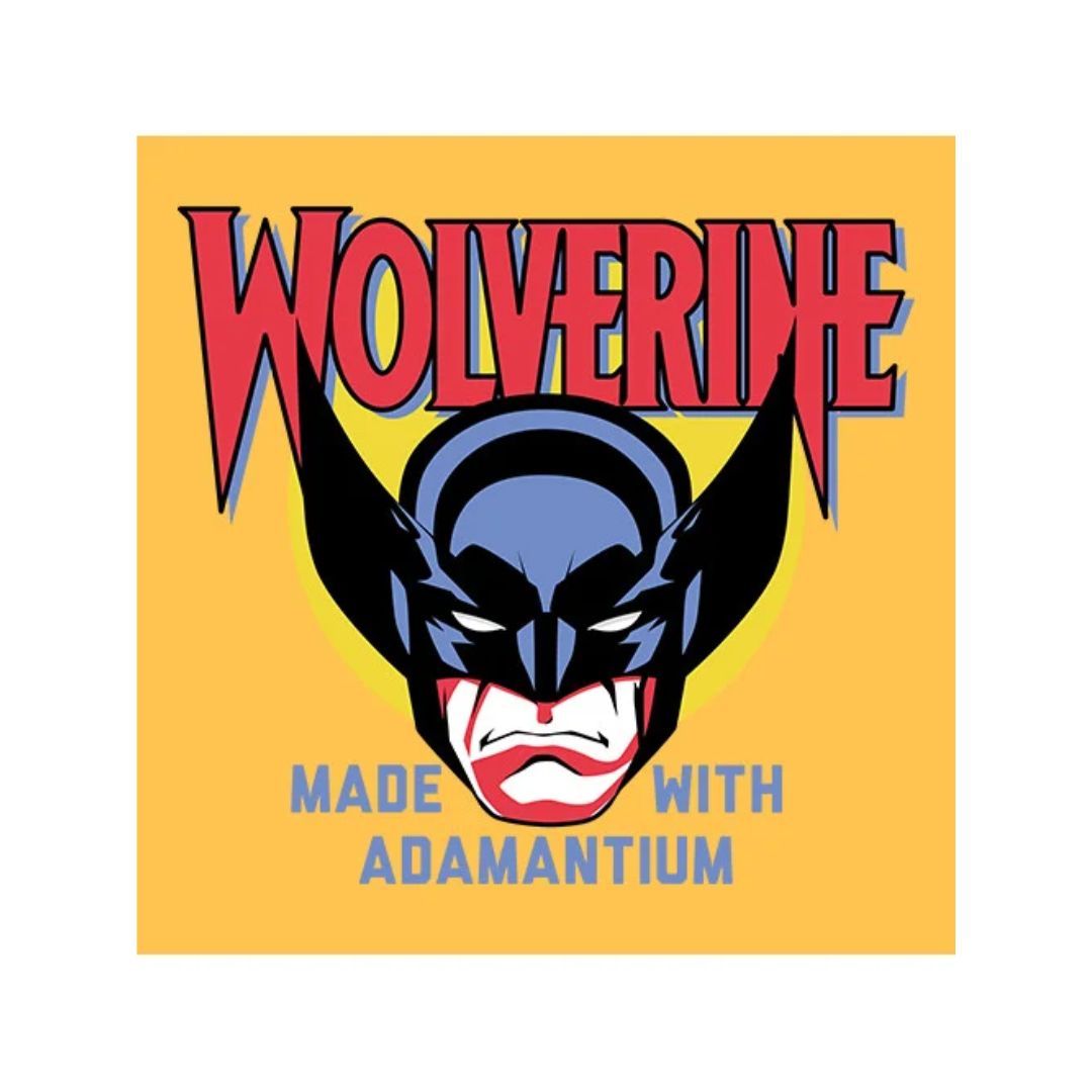 Wolverine: Made With Adamantium - Marvel Official T-Shirt -Redwolf - India - www.superherotoystore.com