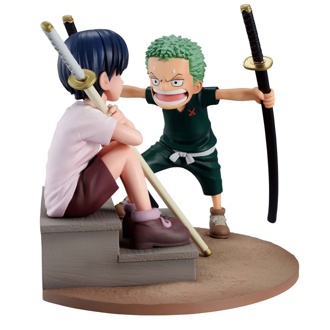 One Piece Roronoa Zoro And Kuina Road To Down Revible Moment Ichibansho Statue -Ichibansho - India - www.superherotoystore.com