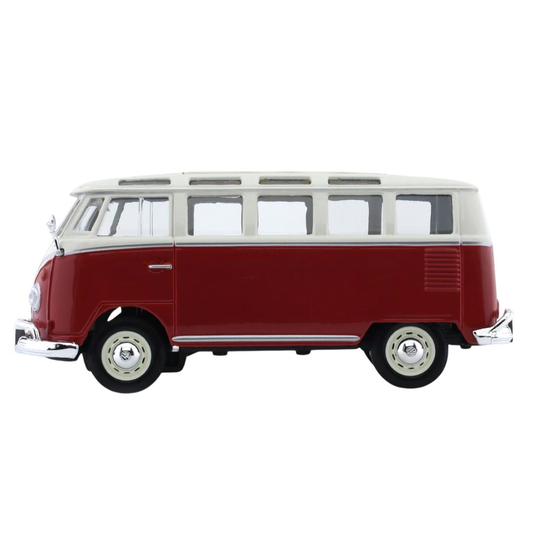 Volkswagen Van 'Samba' Bus 1:24 Scale Die-Cast Car by Bburago -Bburago - India - www.superherotoystore.com