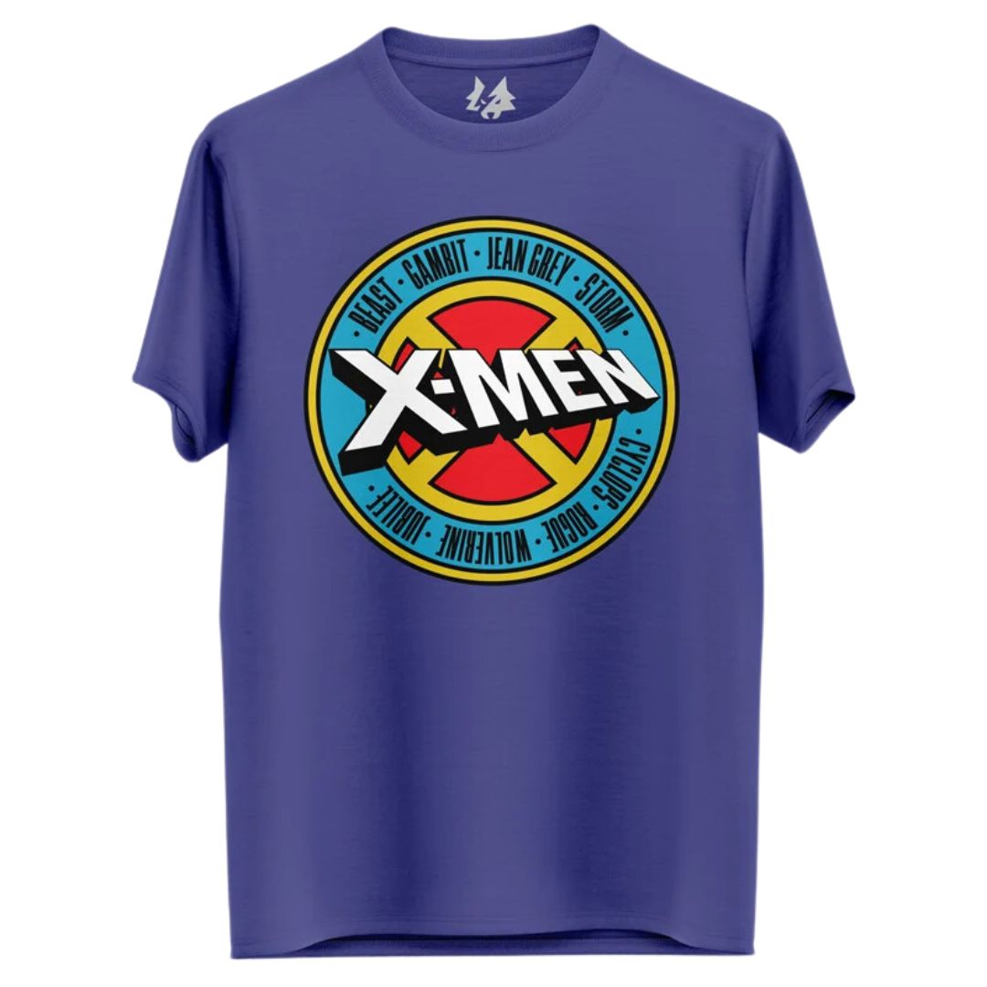 X-Men Team - Marvel Official T-Shirt -Redwolf - India - www.superherotoystore.com