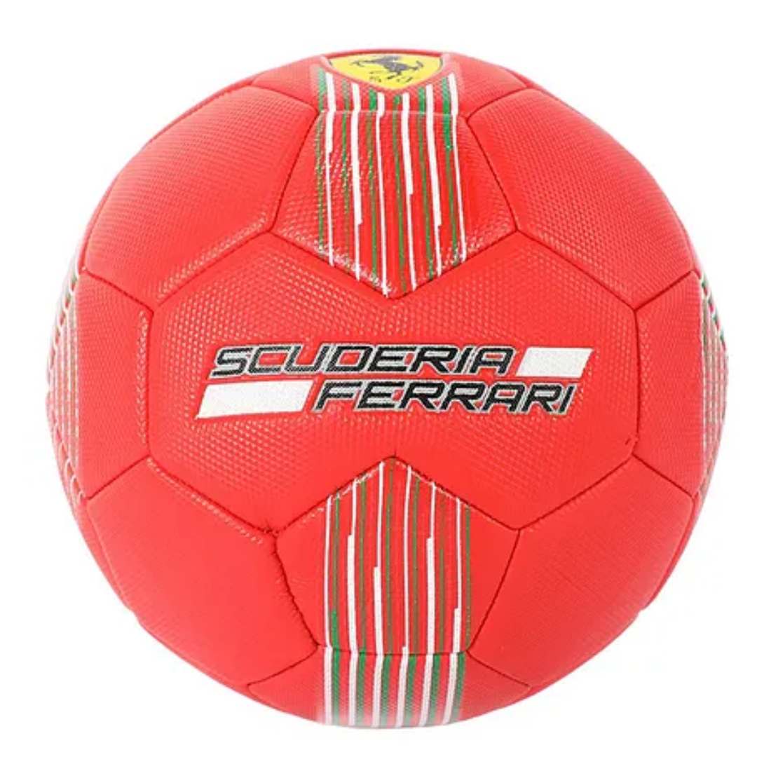 FERRARI SIZE 5 MACHINE SEWING SOCCER BALL RED BY MESUCA -Mesuca - India - www.superherotoystore.com