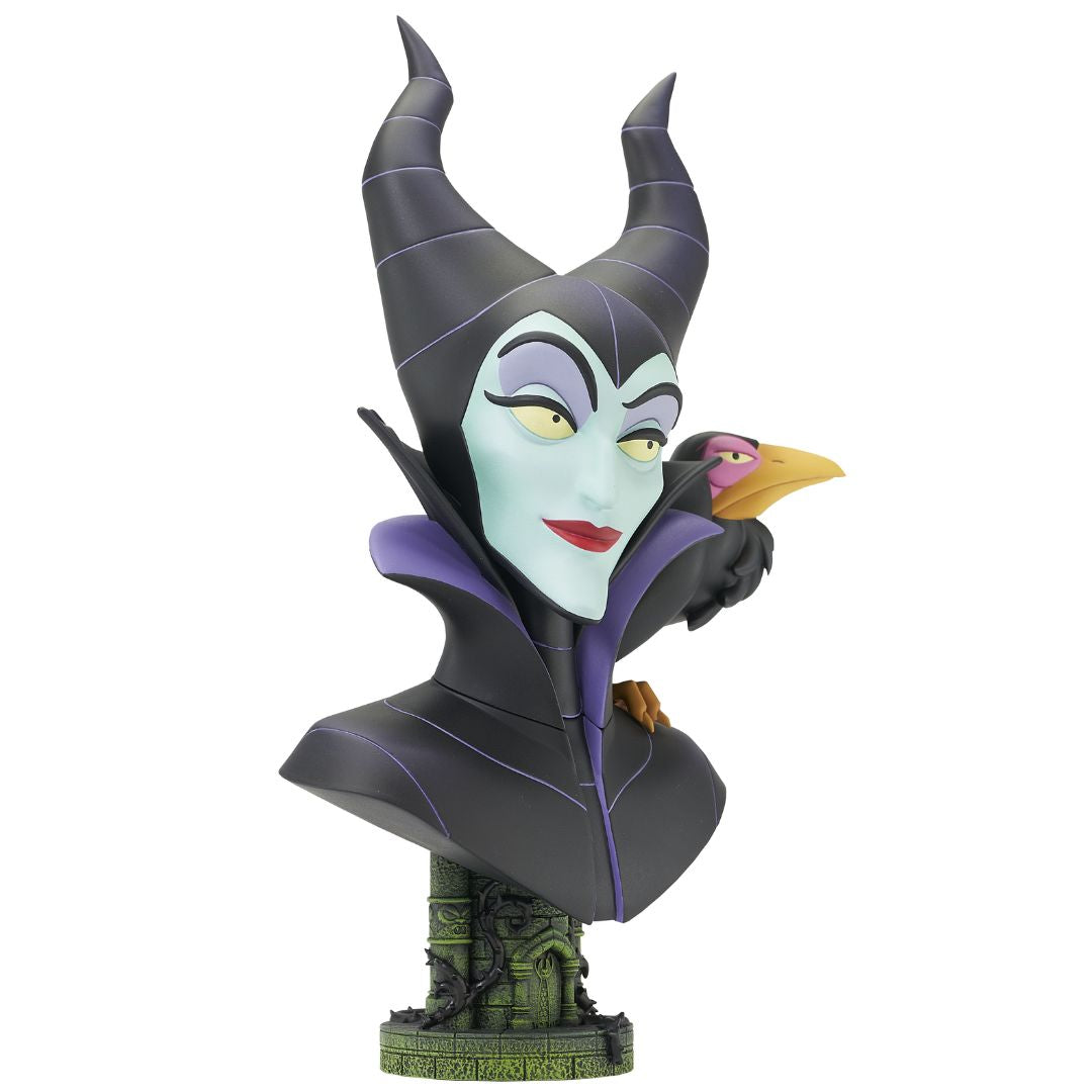 Disney Legends In 3D Maleficent Bust Statue By Diamond Gallery -Diamond Gallery - India - www.superherotoystore.com