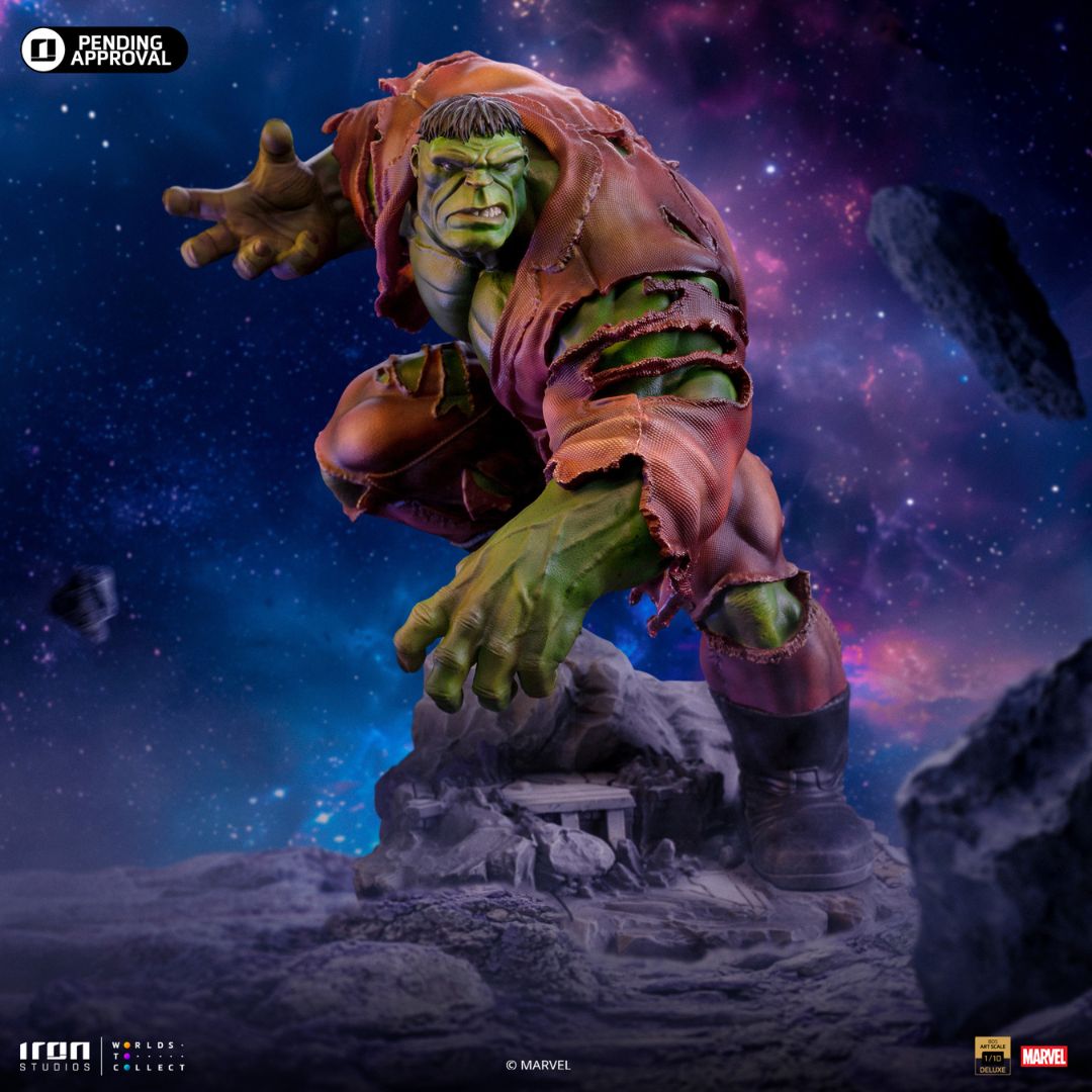 Hulk Deluxe- Deluxe Art Statue By Iron Studios -Iron Studios - India - www.superherotoystore.com