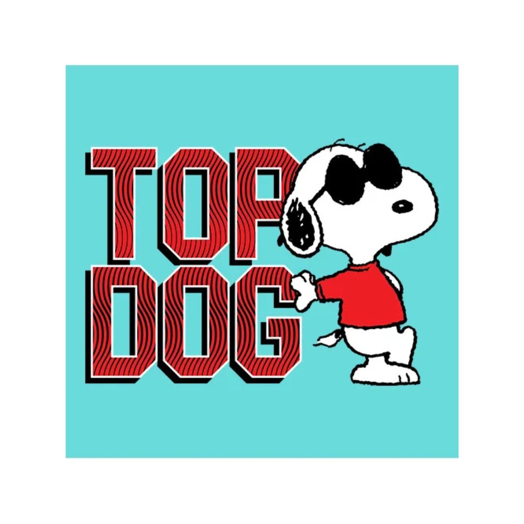 Snoopy Top Dog T Shirt -Redwolf - India - www.superherotoystore.com