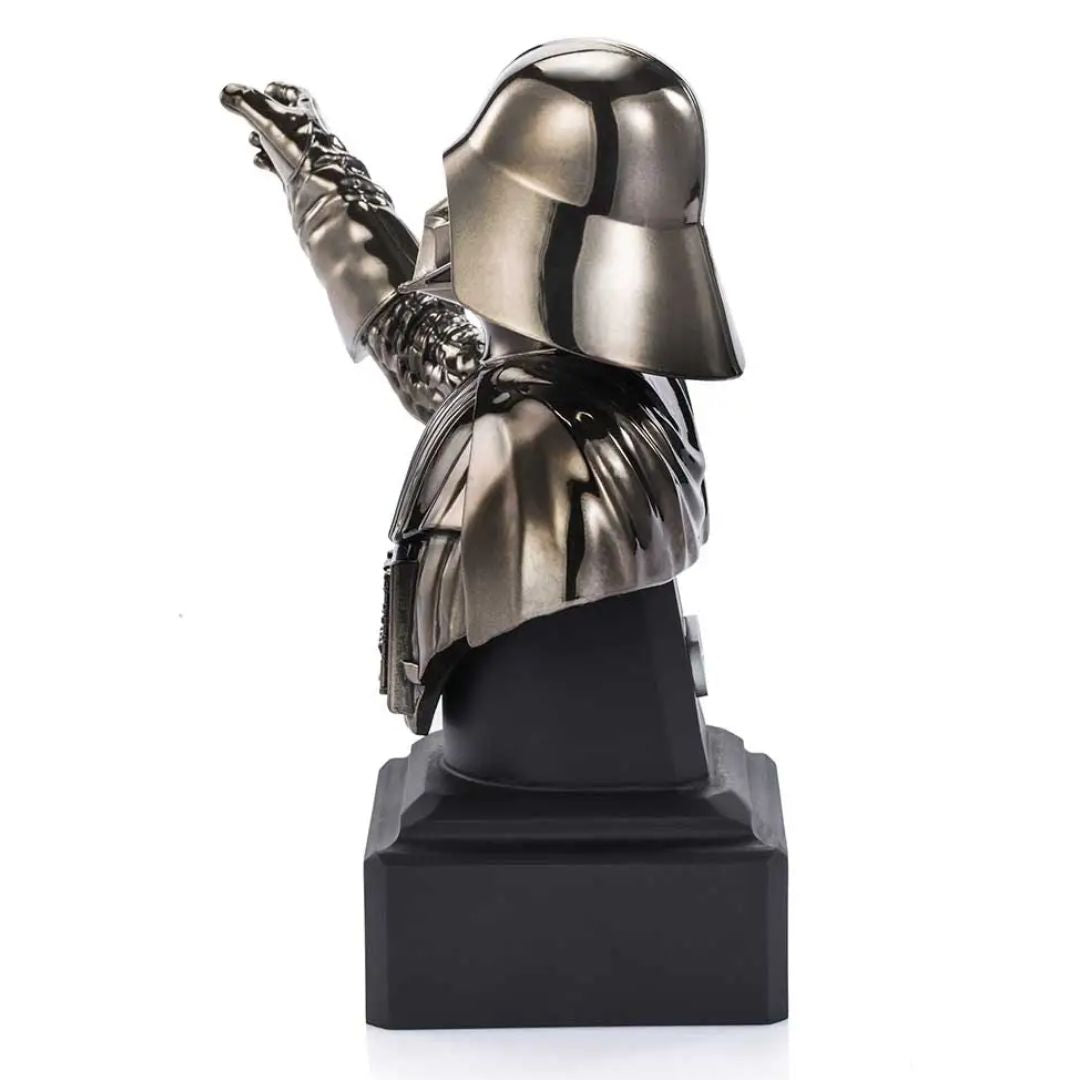 Limited Edition Black Darth Vader Bust By Royal Selangor