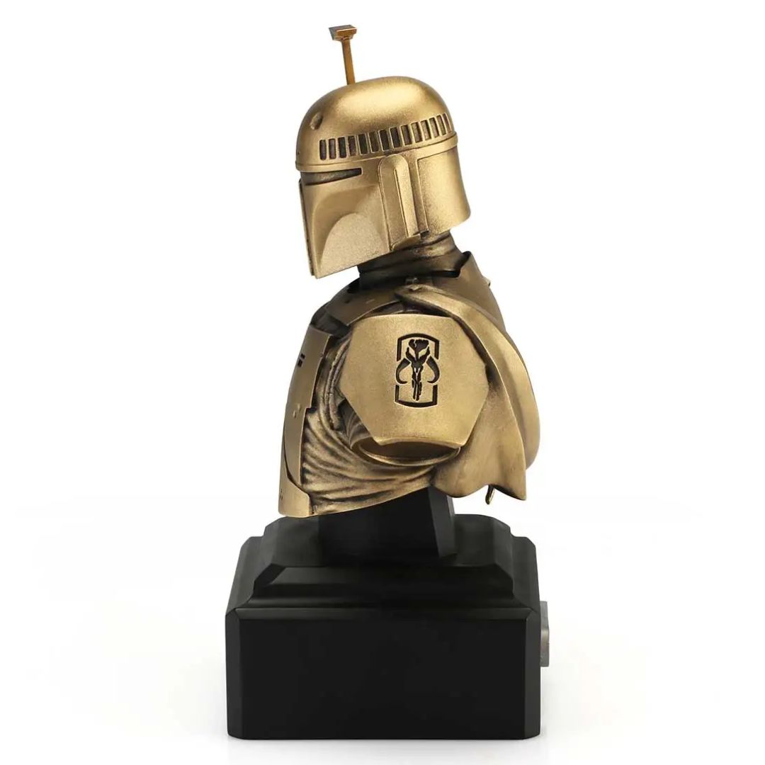 Limited Edition Gilt Boba Fett Bust By Royal Selangor -Royal Selangor - India - www.superherotoystore.com