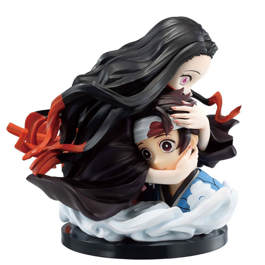 Demon Slayer: Kimetsu No Yaiba Tanjiro Kamado And Nezuko Kamado Locus Ichibansho Art Scale Memoria Bust By Bandai