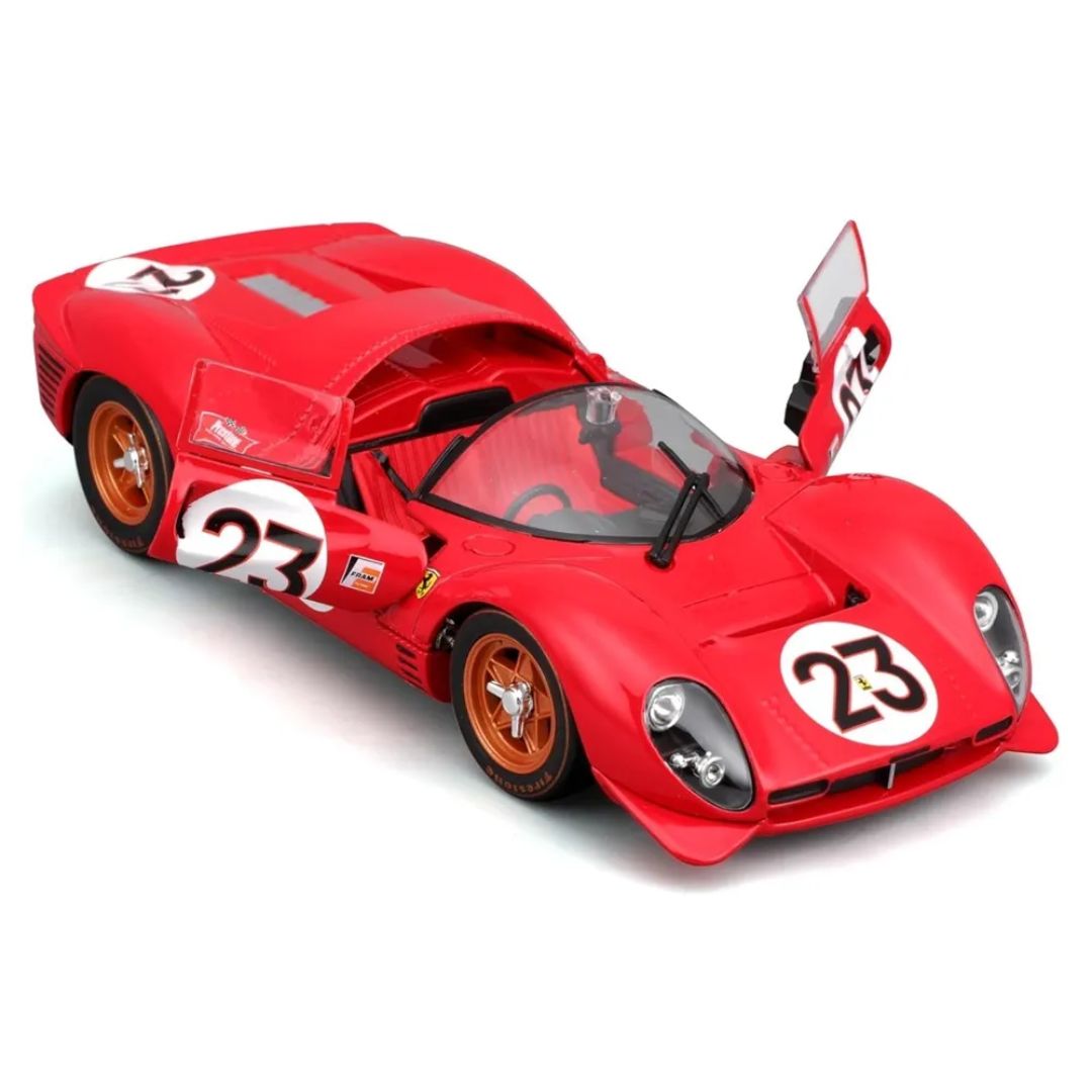 1967 Ferrari 330 P4 Daytona 1:24 Scale Die-Cast Car by Bburago -Bburago - India - www.superherotoystore.com