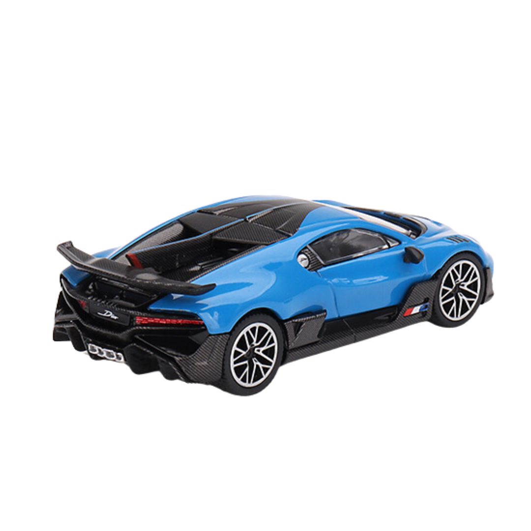 Bugatti Divo Blu 1:64 Scale Die-Cast Car by Mini GT -Mini GT - India - www.superherotoystore.com