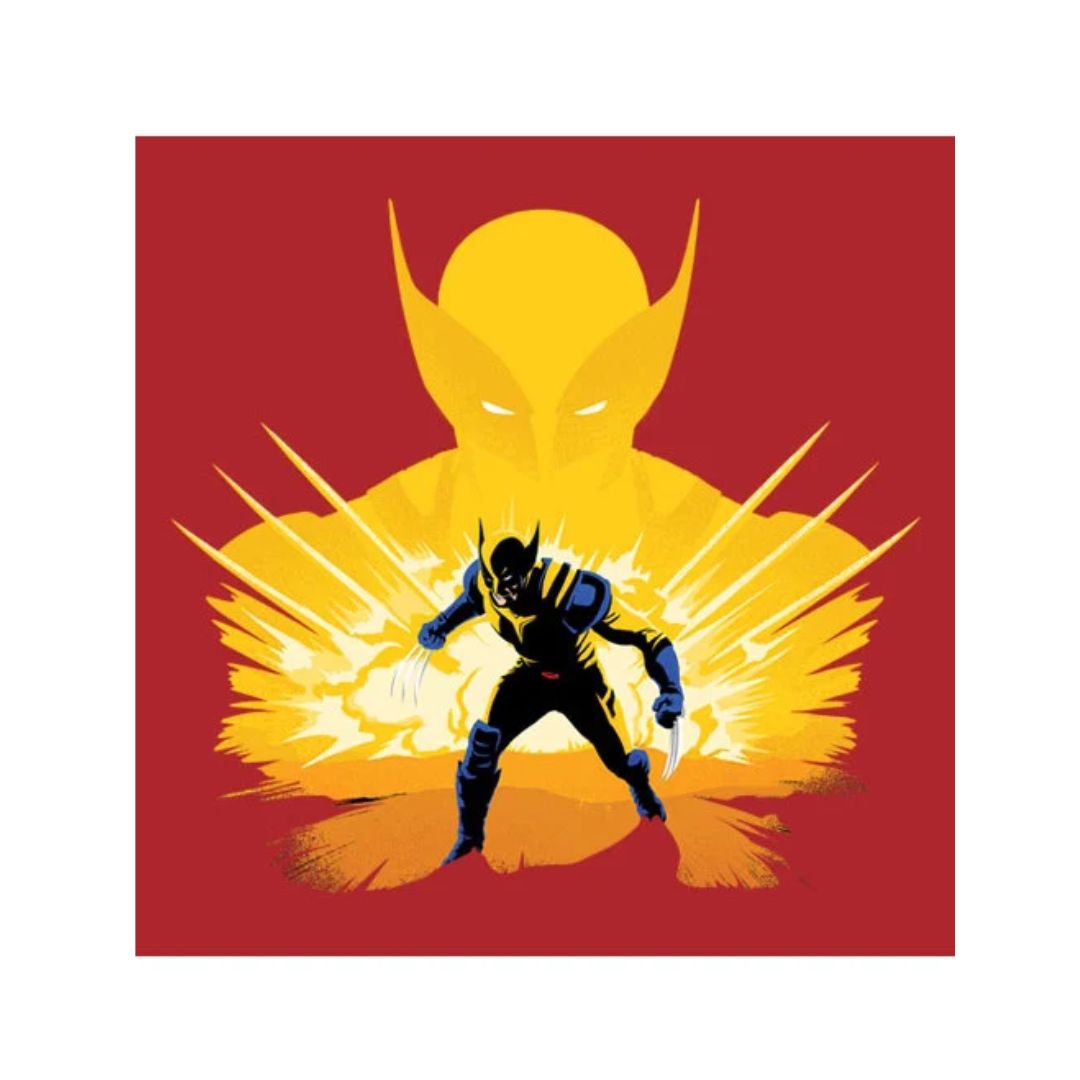 Claws Out - Marvel Official T-Shirt -Redwolf - India - www.superherotoystore.com