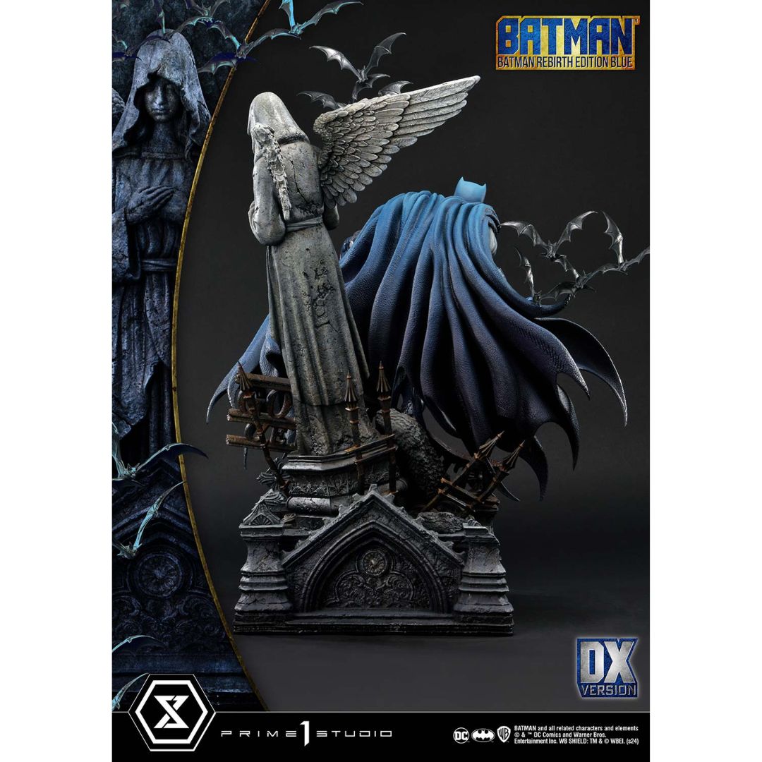 Batman Rebirth Edition (Blue) Dx Bonus Version By Prime1 Studios -Prime 1 Studio - India - www.superherotoystore.com