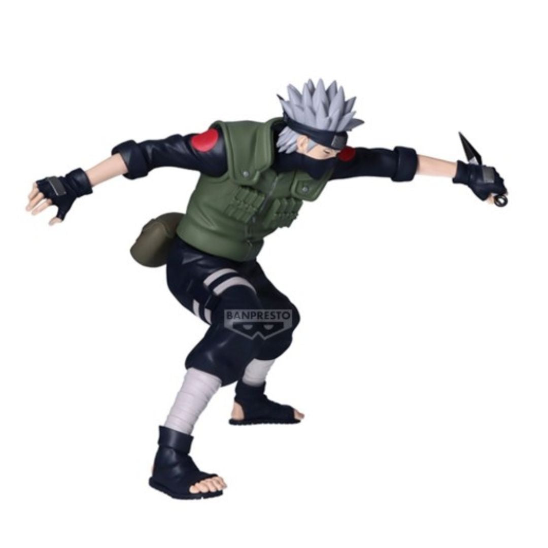 Naruto Shippuden Vibration Stars-Hatake Kakashi ＆ Uchiha Madara - A Hatake Kakashi Figure by Banpresto -Banpresto - India - www.superherotoystore.com