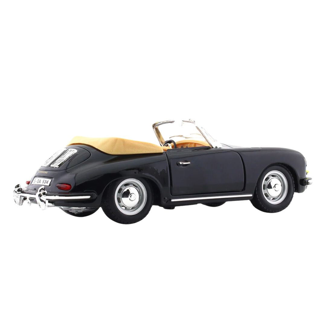 Porsche 356 Cabriolet (1961) 1:24 Diecast car by Bburago -Bburago - India - www.superherotoystore.com