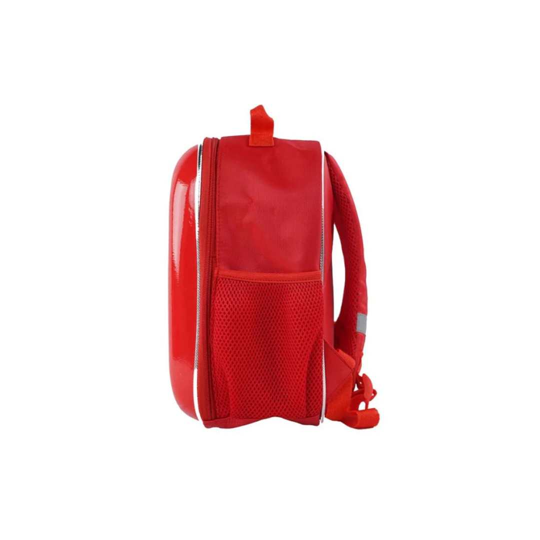 FERRARI HARDSHELL Sports Bag  + SIZE 2 SOCCER BALL COMBO (RED) by Mesuca -Mesuca - India - www.superherotoystore.com