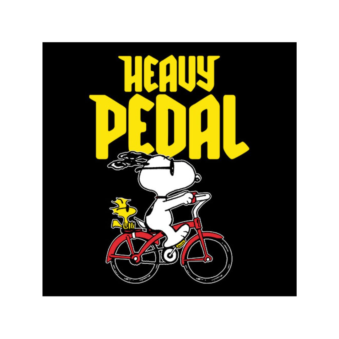 Snoopy Heavy Pedal T Shirt -Redwolf - India - www.superherotoystore.com