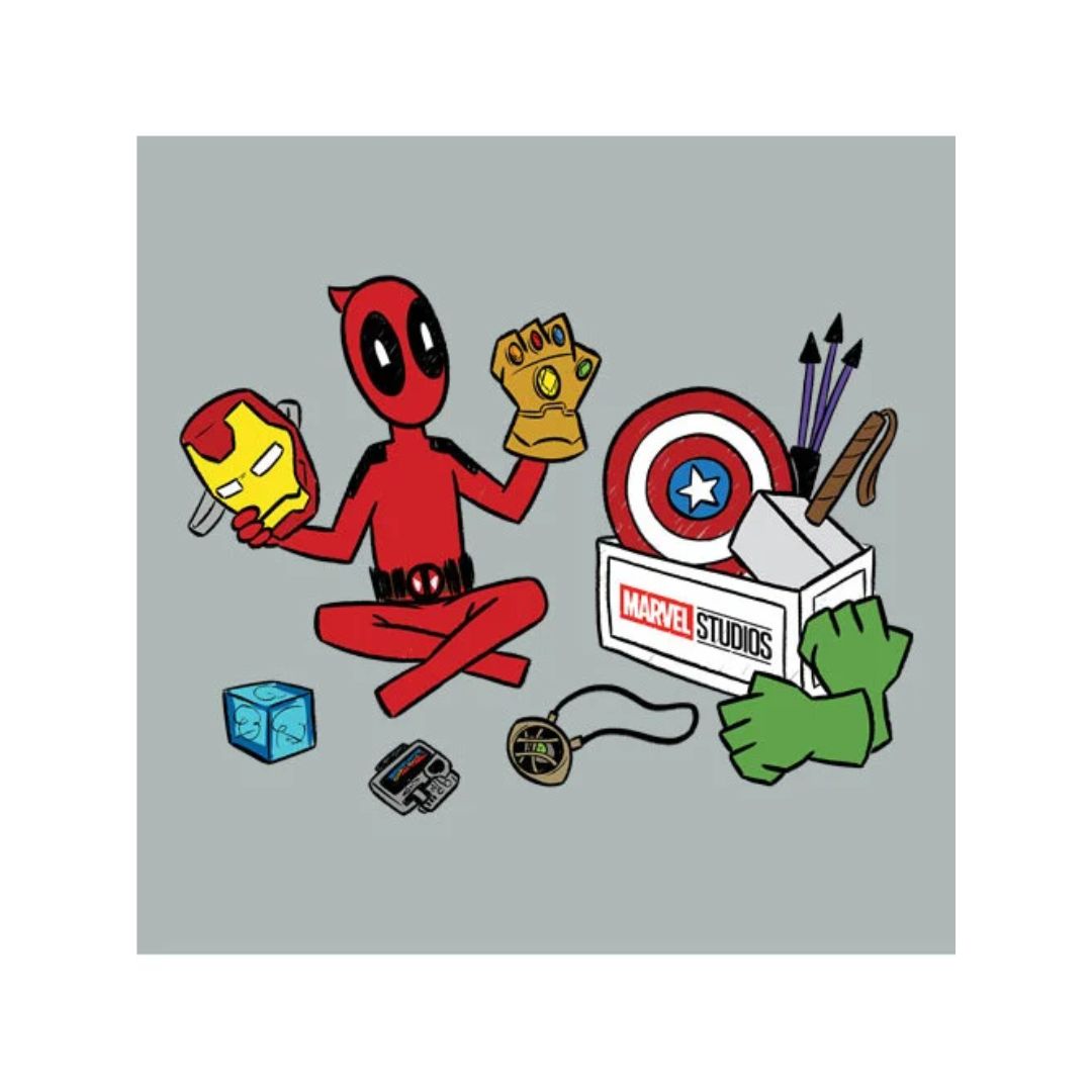 Avengers Toy Box - Marvel Official T-Shirt -Redwolf - India - www.superherotoystore.com