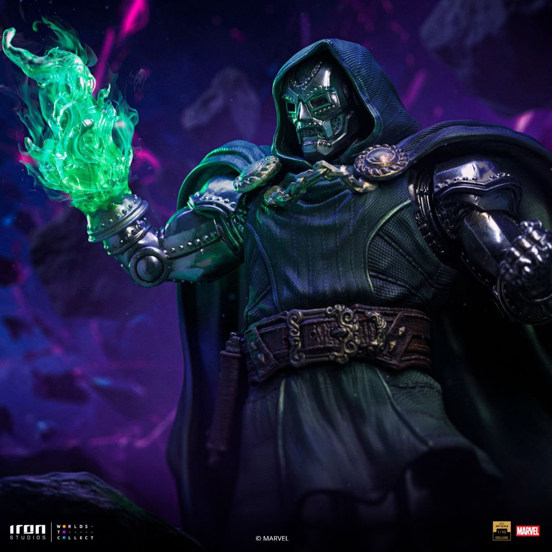 Doctor Doom Deluxe Art Statue By Iron Studios -Iron Studios - India - www.superherotoystore.com