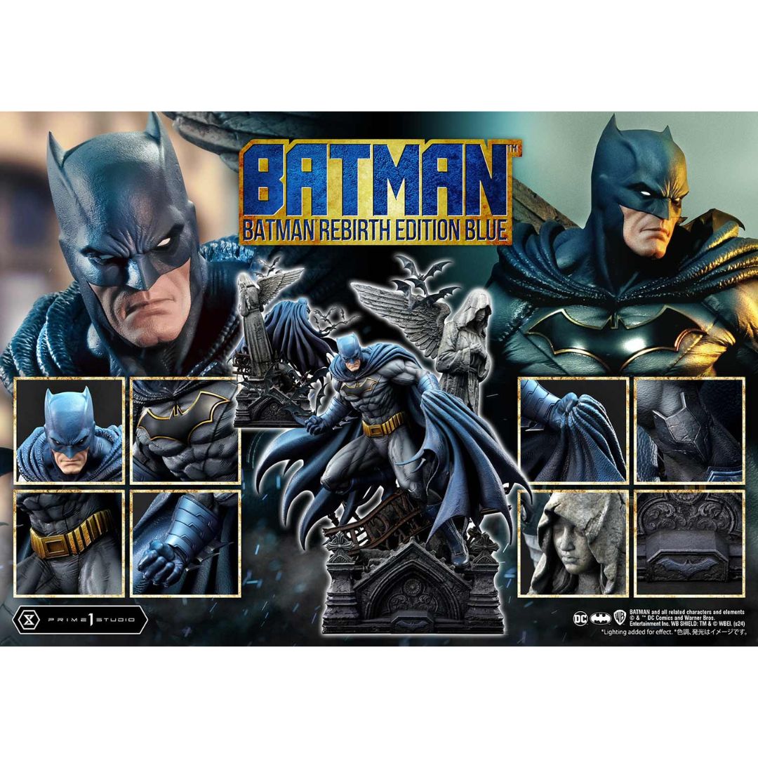 Batman Rebirth Edition (Blue) By Prime1 Studios -Prime 1 Studio - India - www.superherotoystore.com