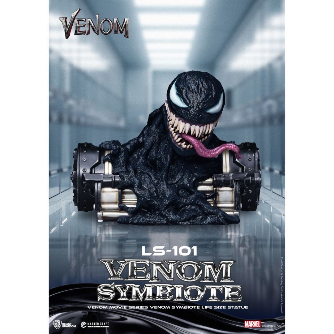 Venom Movie Series Ls-101 Venom Symbiote Life Size Statue By Beast Kingdom -Beast Kingdom - India - www.superherotoystore.com