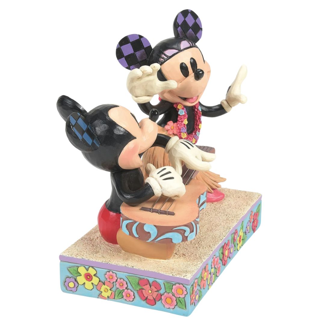 Mickey And Minnie in Hawaii Statue by Enesco -Enesco - India - www.superherotoystore.com