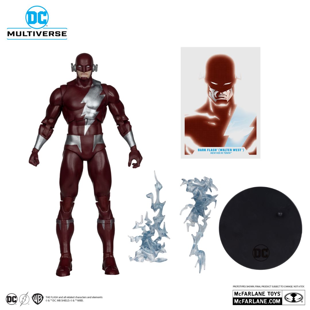 Dark Flash (New Kid In Town) DC Multiverse Action Figure By Mcfarlane Toys -McFarlane Toys - India - www.superherotoystore.com