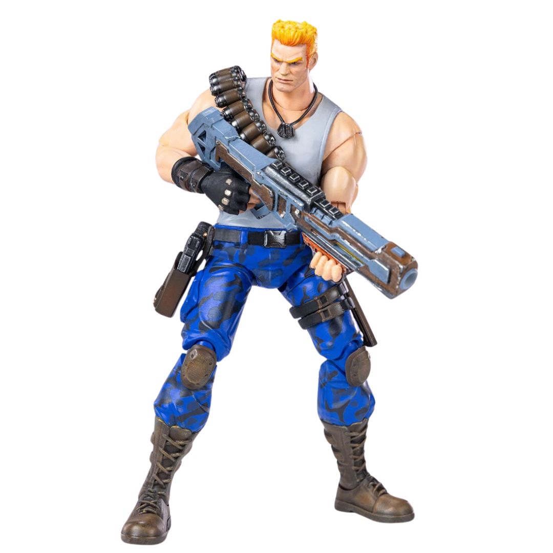 Contra: Operation Galuga Bill Rizer Exquisite Action Figure By Hiya -Hiya Toys - India - www.superherotoystore.com