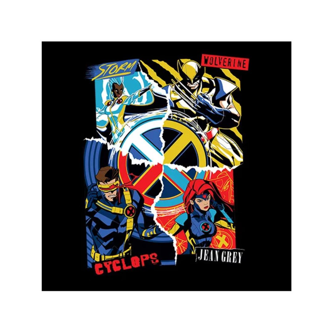 X-Men Split - Marvel Official T-Shirt -Redwolf - India - www.superherotoystore.com