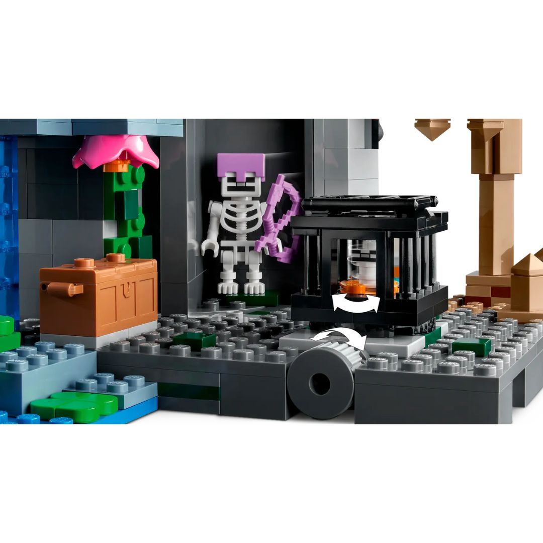 Minecraft The Skeleton Dungeon by Lego -Lego - India - www.superherotoystore.com