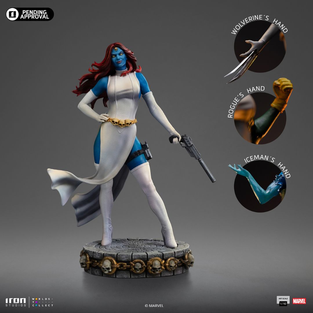 Mystique Art Statue By Iron Studios -Iron Studios - India - www.superherotoystore.com