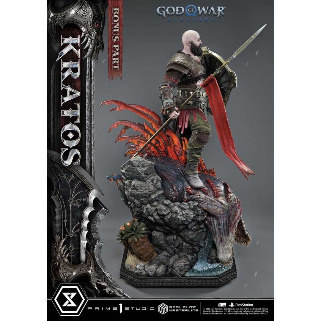 God Of War: Ragnarok Kratos Ultimate Bonus Version Statue By Prime1 Studios -Prime 1 Studio - India - www.superherotoystore.com