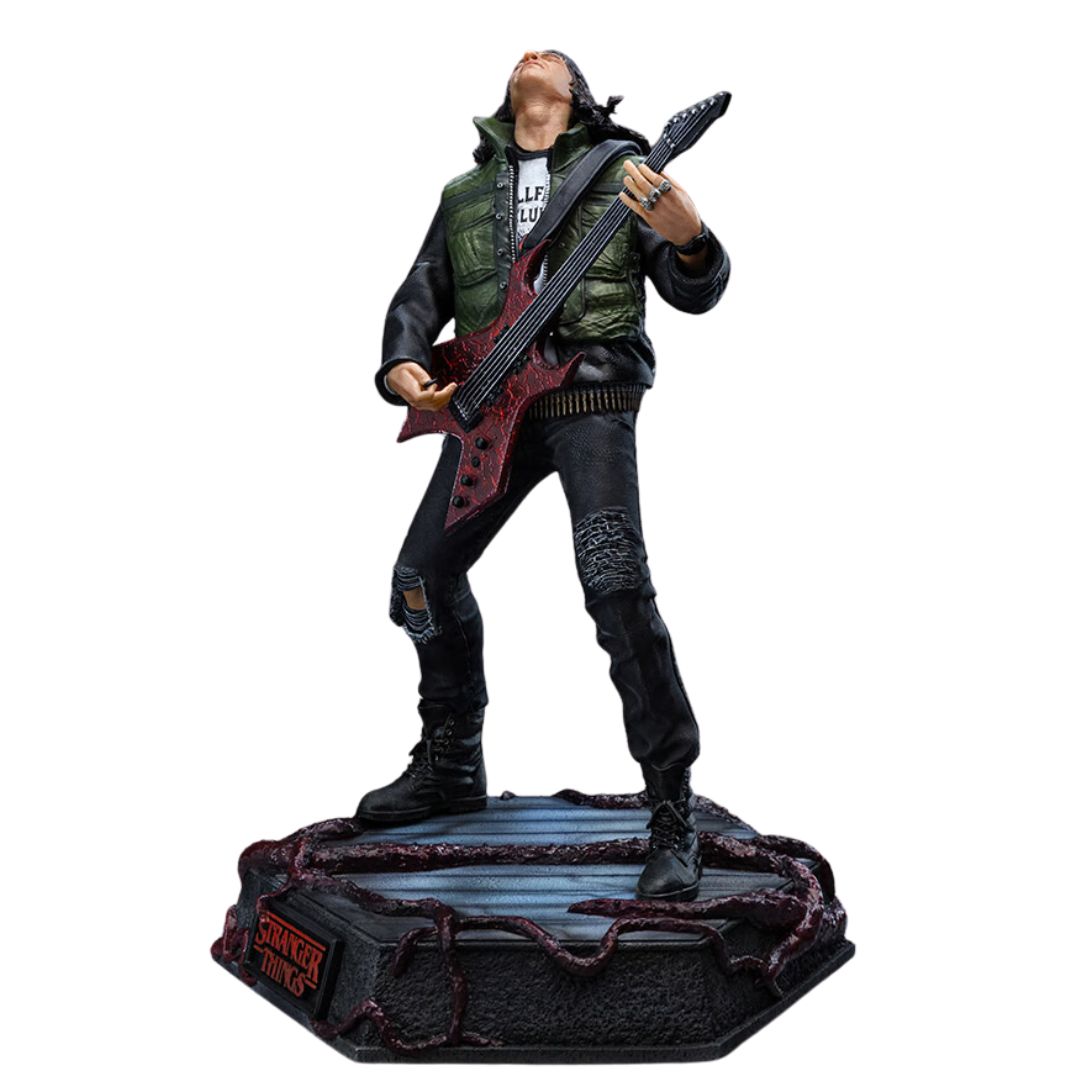 Eddie Munson Deluxe Statue By Iron Studios -Iron Studios - India - www.superherotoystore.com