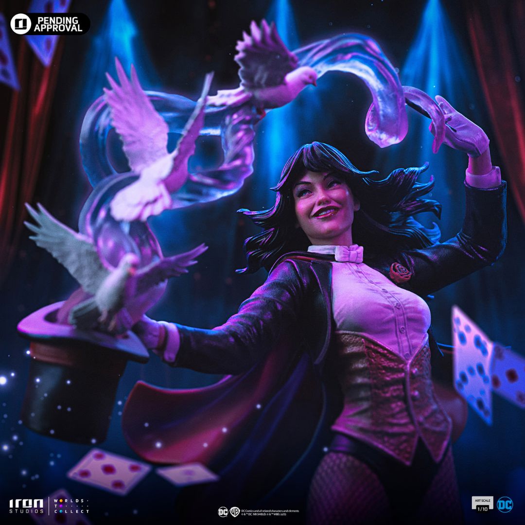 Zatanna Art Statue By Iron Studios -Iron Studios - India - www.superherotoystore.com