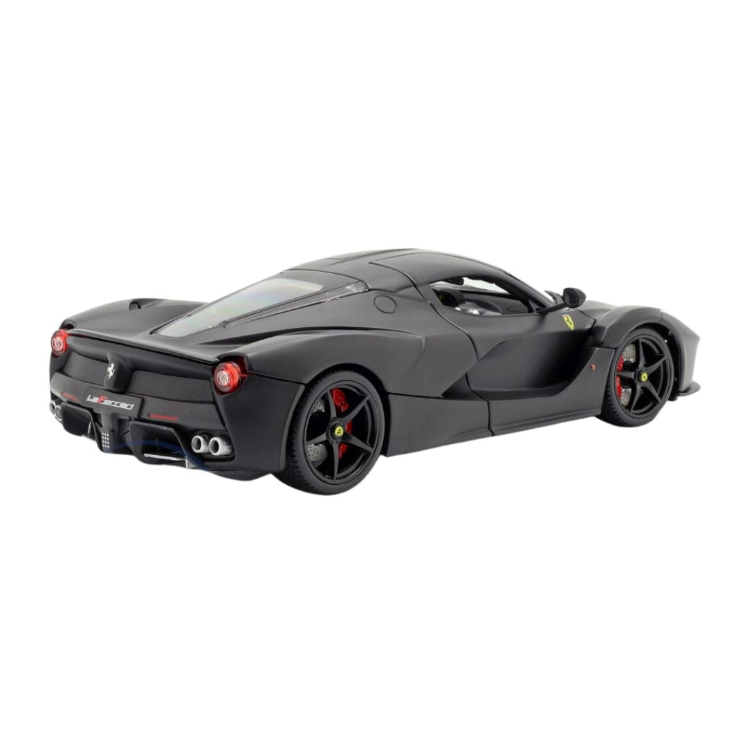 Signature Series Black Ferrari LaFerrari 1:18 Scale Die-Cast Car by Bburago -Bburago - India - www.superherotoystore.com