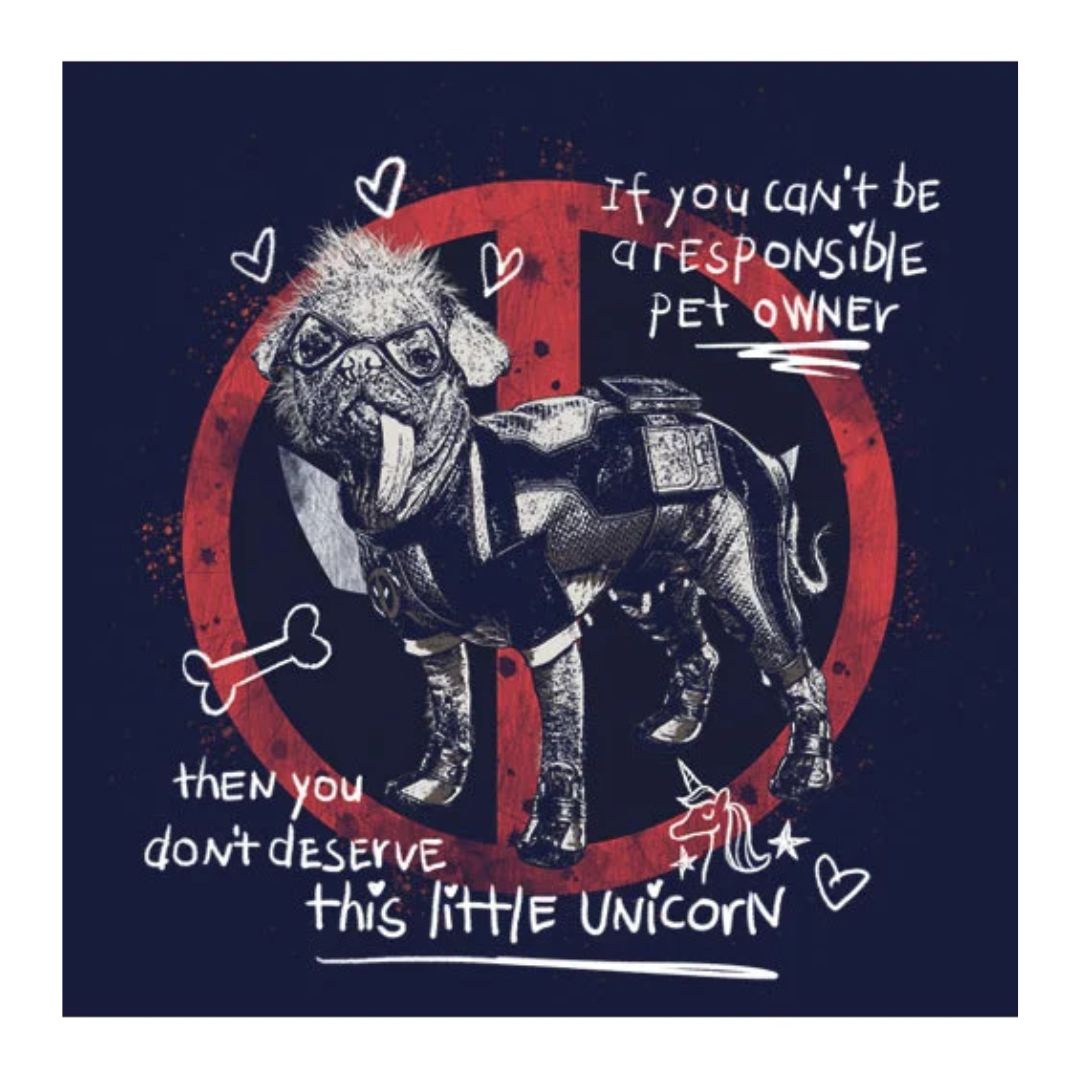 This Little Unicorn - Marvel Official T-Shirt -Redwolf - India - www.superherotoystore.com