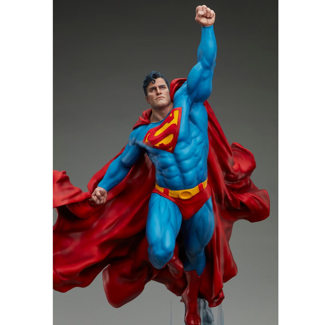 Superman Premium Format Statue by Sideshow Collectibles -Sideshow Collectibles - India - www.superherotoystore.com