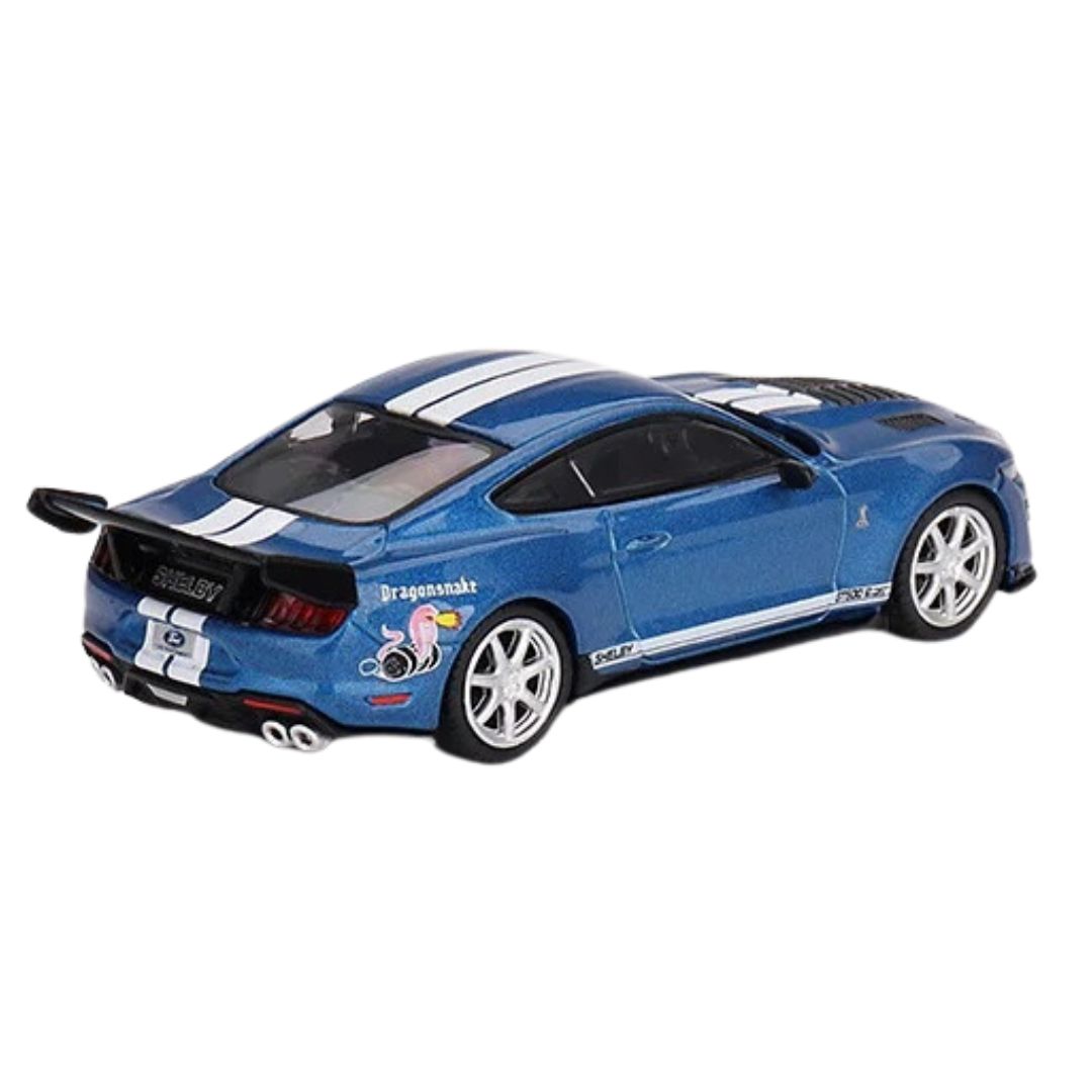 Shelby GT 500 Dragon Snake Concept Ford Performance Blue 1:64 Scale Die-Cast Car by Mini GT -Mini GT - India - www.superherotoystore.com