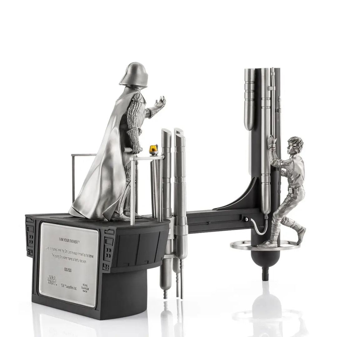 Limited Edition Luke Vs Vader Diorama By Royal Selangor