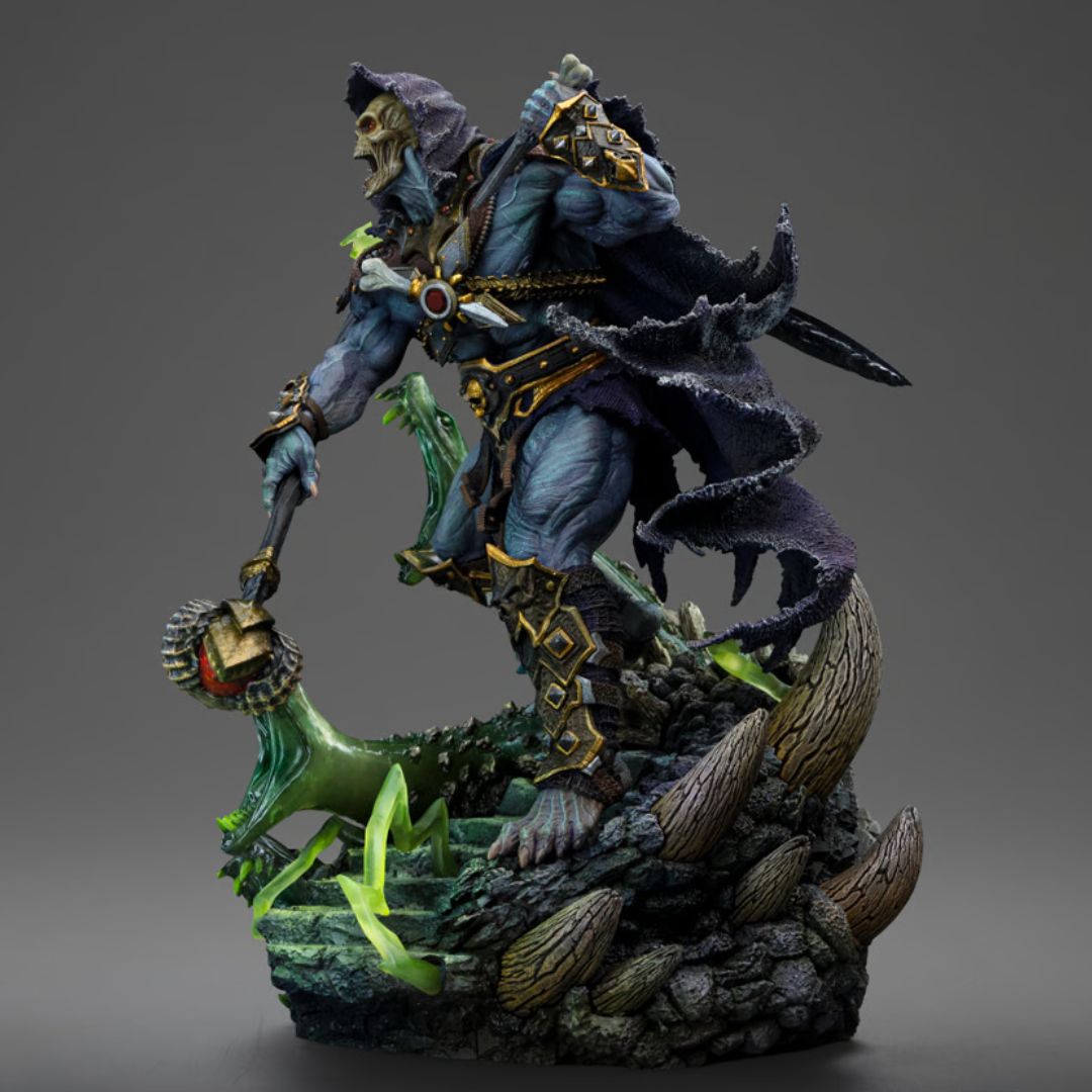 Skeletor Unleashed Deluxe Statue By Iron Studios -Iron Studios - India - www.superherotoystore.com