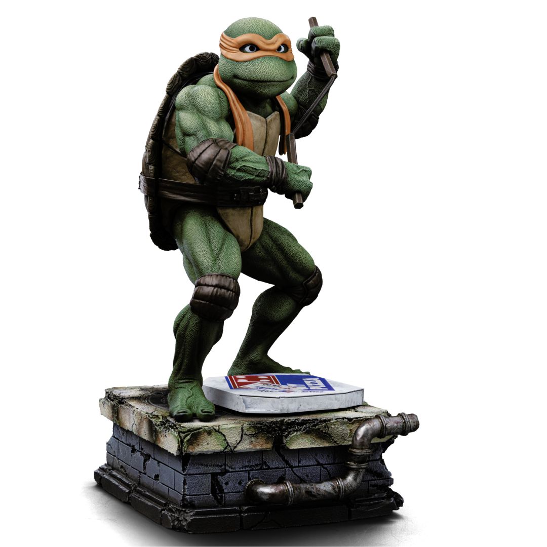 Michelangelo Teenage Mutant Ninja Turtles Statue By Iron Studios -Iron Studios - India - www.superherotoystore.com