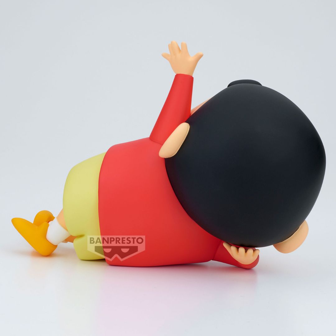 Crayon Shinchan Big Sofvimates - Shinnosuke No Hara - Oh Figure By Banpresto -Banpresto - India - www.superherotoystore.com