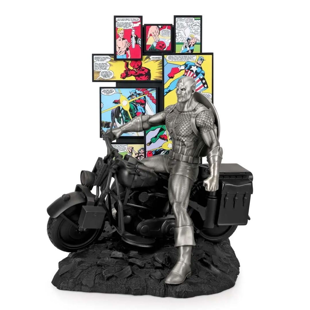 Limited Edition Origins Captain America By Royal Selangor -Royal Selangor - India - www.superherotoystore.com