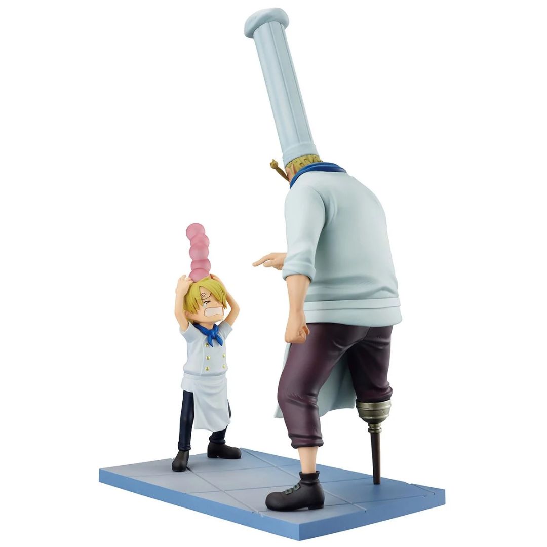 One Piece Sanji And Zeff Road To Down Revible Moment Ichibansho Statue -Ichibansho - India - www.superherotoystore.com