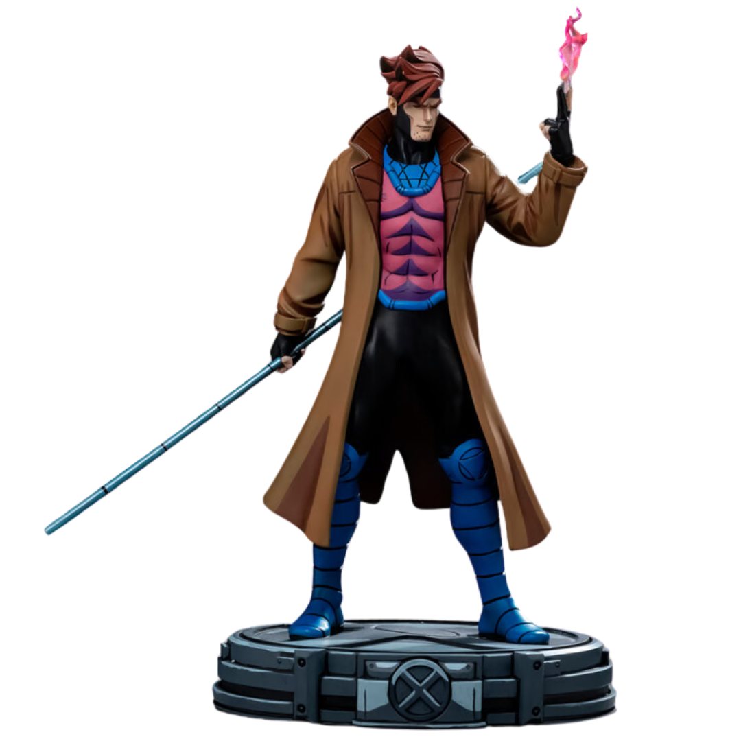 X-Men 97 Gambit 1:10 Art Scale Limited Edition Statue by Iron Studios -Iron Studios - India - www.superherotoystore.com