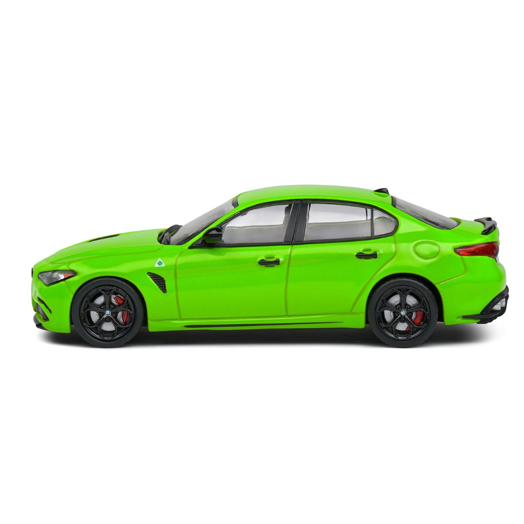 ALFA ROMEO GIULIA QUADRIFOGLIO GREEN 2020 1:43 scale by Solido -Solido - India - www.superherotoystore.com