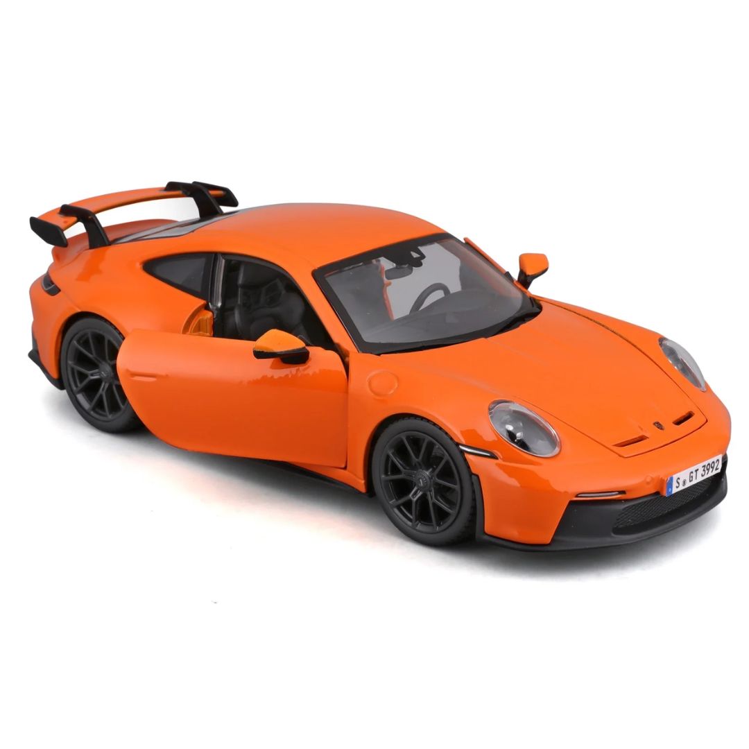 2022 Orange Porsche 911 GT3 1:24 Scale Die-Cast Car by Bburago -Bburago - India - www.superherotoystore.com