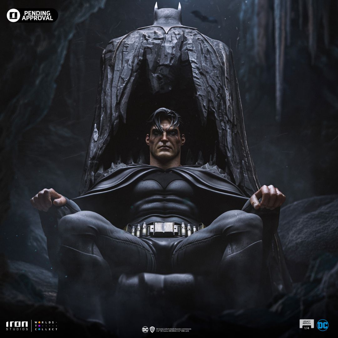 Batman Identity Dc Comics Legacy Replica Statue By Iron Studios -Iron Studios - India - www.superherotoystore.com