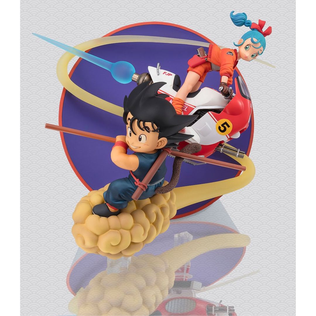 Dragon Ball Son Goku & Bulma Figuartszero By Tamashii Nations -Tamashii Nations - India - www.superherotoystore.com