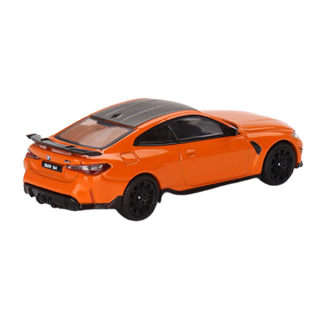 Bmw M4 M Performance G82 Fire Orange 1:64 Scale Die-Cast Car by Mini GT -Mini GT - India - www.superherotoystore.com